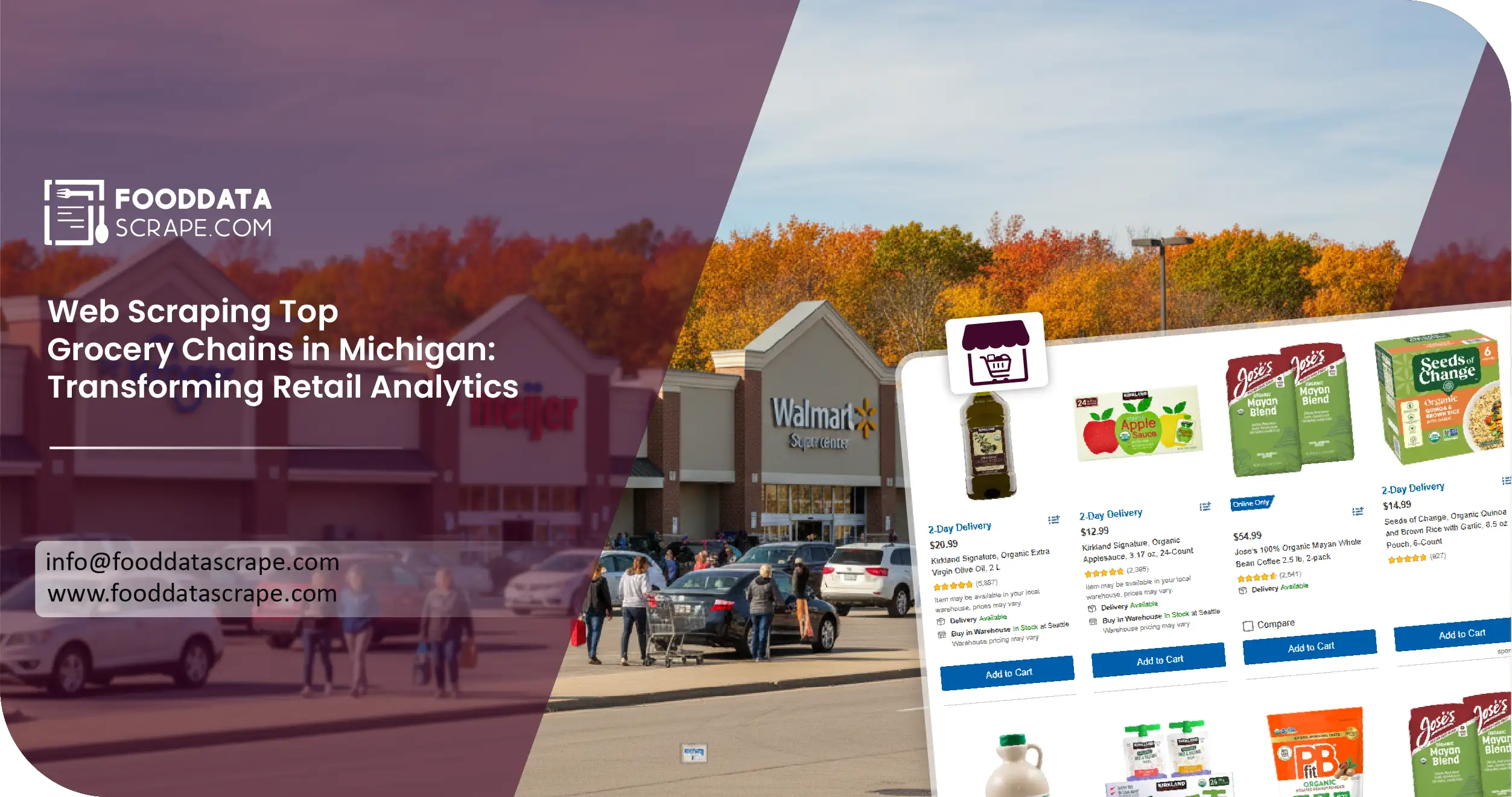 Michigan Grocery Chains Data Scraping